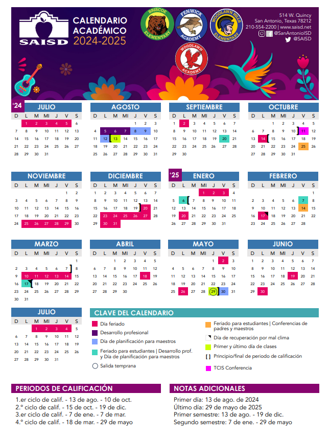 Calendario academico